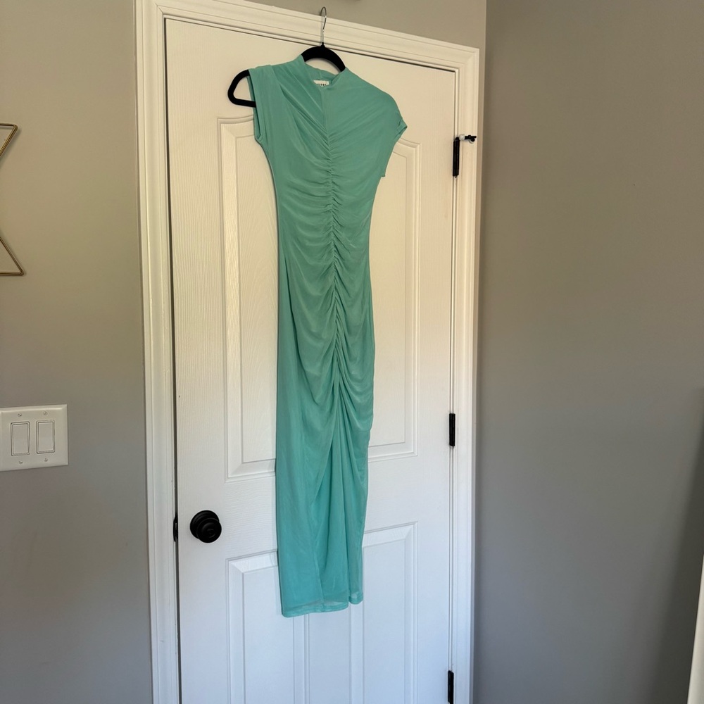 Suboo Christy Mesh Cap Sleeve Midi Dress - Picture 5 of 6